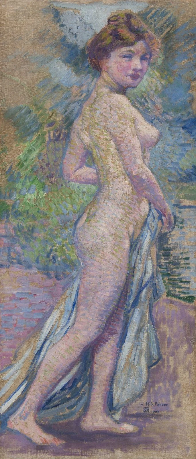 Nudo con drappeggio, 1903